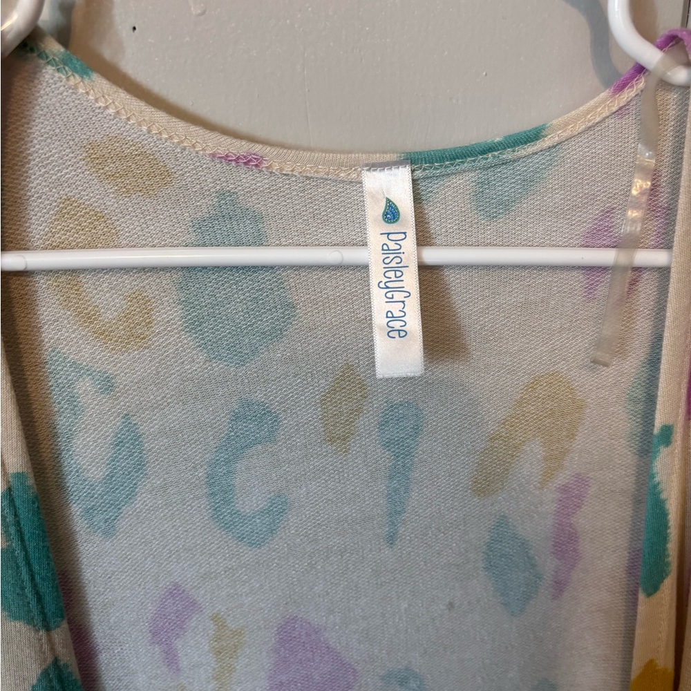 Colorful Leopard Cardigan/Duster - Picture 5 of 6